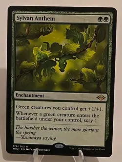 Sylvan Anthem MTG Modern Horizons 2 Regular - Image 1