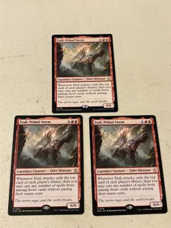 3 x mtg Etali Primal Storm, Foundations, unplayed - Image 1