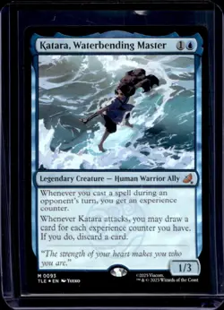 2025 Magic MTG Avatar The Last Airbender Katara, Waterbending Master #0093 - Image 1