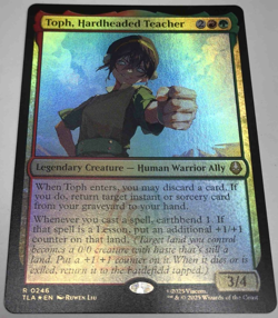 Toph, Hardheaded Teacher (Foil) 0246 (R) MTG Avatar: The Last Airbender - Image 1