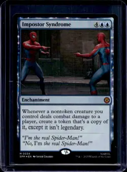 2025 Magic MTG Marvel's Spider-Man Impostor Syndrome Foil #0034 - Image 1