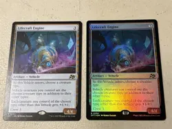 2 x mtg Lifecraft Engine, 1 is foil, artifact vehicle, Aetherdrift, unplayed - Image 1