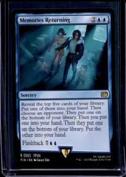 2025 Magic MTG Final Fantasy Memories Returning Foil #0063 - Image 1