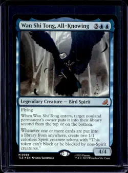2025 Magic MTG Avatar The Last Airbender Wan Shi Tong, All-Knowing #0098 - Image 1