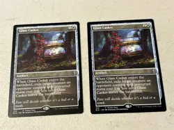 2 x mtg promo pack Glass Casket, Throne of Eldraine, unplayed - Image 1