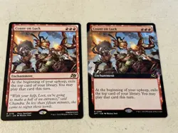 2 x mtg Count on Luck, 1 borderless, Aetherdrift, unplayed - Image 1