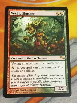 D1150 MAGIC GATHERING SHADOWMOOR VEXING SHUSHER #222 MP R MTG - Image 1