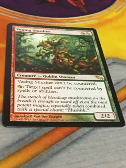 D1150 MAGIC GATHERING SHADOWMOOR VEXING SHUSHER #222 MP R MTG - Image 2