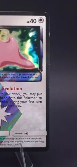 Ditto Prism Star 154/214 - Lost Thunder - LP - Pokemon TCG - Almighty Evolution! - Image 2