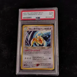 Pokemon Light Dragonite Darkness and to Light Holo Rare #149 Japanese PSA 9 - Image 2