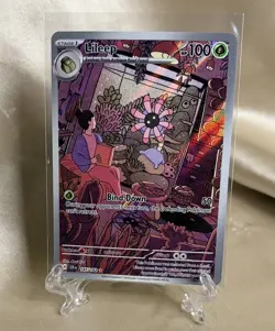 Lileep - 145/142 Pokemon SV07: Stellar Crown Holo Illustration Rare NM - Image 1