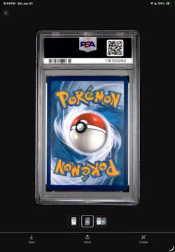 Pokemon TCG Scizor 191/091 Baby Shiny Paldean Fates Scarlet & Violet Card PSA 10 - Image 2