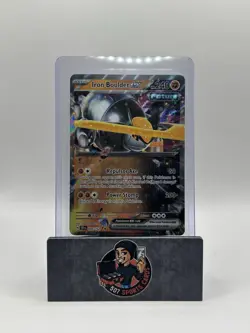 Iron Boulder EX 099/162 SV05: Temporal Forces Holo Pokemon TCG NM - Image 1