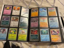 Binder Pokemon Card Collection Mixed Holos Rares SIR Uncommons Reverse ~320 - Image 3