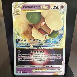 Pokemon TCG - Brilliant Stars - Whimsicott VSTAR 065/172 - NM Card - Image 1