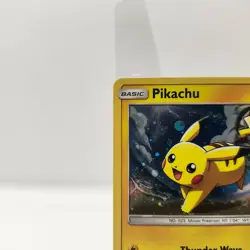 Pikachu SM81 Promo Pokemon TCG Black Star Holographic Foil Rare - Image 2