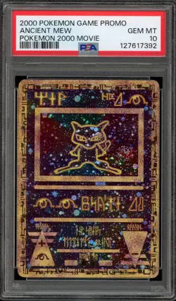 Pokemon Ancient Mew Movie 2000 Promo PSA 10 Gem Mint - Image 1