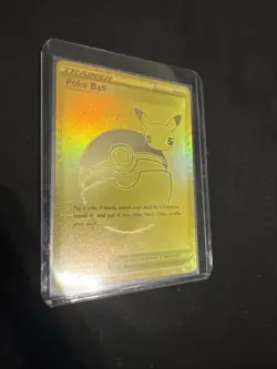 Sealed Trainer Poke Ball SWSH146 Gold Holo Foil Promo Pokemon Card 25th Anniv - Image 3