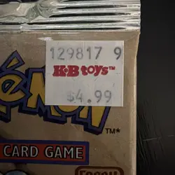 Wizards of the Coast Pokemon Fossil Booster Pack Lapras, Unweighed, Vintage 1999 - Image 3