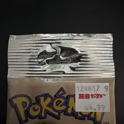 Wizards of the Coast Pokemon Fossil Booster Pack Lapras, Unweighed, Vintage 1999 - Image 4