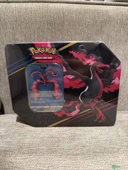 Pokemon TCG: Crown Zenith Tin (Galarian Moltres) Factory Sealed - Image 1