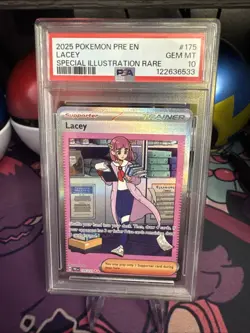 Lacey PSA 10 2025 Pokemon Prismatic Evolutions #175 - Image 1