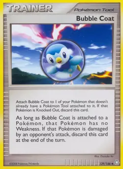 Pokemon Bubble Coat (129/165) Legends Awakened LP - Image 1