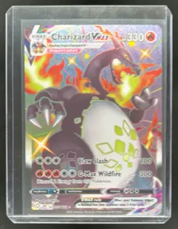 2021 Pokemon SWSH Shining Fates Charizard VMAX Shiny Vault #SV107/SV122 - Image 1