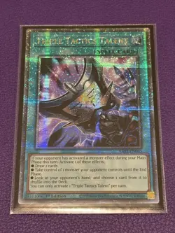 Yugioh Triple Tactics Talent Quarter Century Secret Rare 1st Ed RA01-EN06 - Image 1