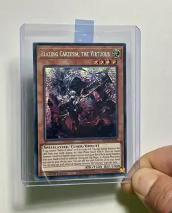 Blazing Cartesia, The Virtous MP23-EN162 (NM) Secret Rare 1st Edition Yu-Gi-Oh! - Image 3