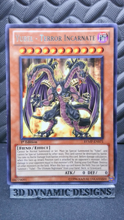 | Yugioh Yubel - Terror Incarnate RYMP-EN071 1st Rare Ra Yellow Pack NM- 🔥 | - Image 1