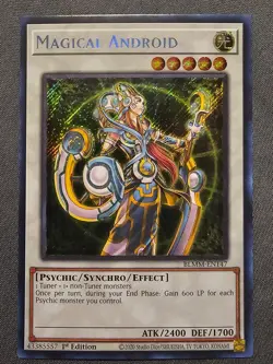 Magical Android BLMM-147 Secret Rare First Edition Yu-Gi-Oh - Image 1