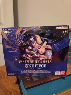 Read Description 12 Booster Packs English, One Piece OP-14 The Azure Sea's Seven - Image 2