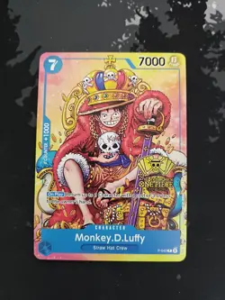 Monkey.D.Luffy (2nd Anniversary Stamped Promo) P-043 One Piece Promo Regular - Image 1