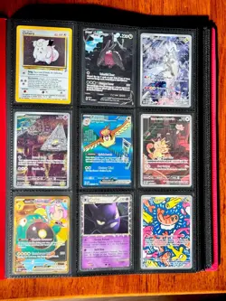 POKEMON BINDER COLLECTION - SIR Alt Art Vintage Promos & More! 120+ Cards - Desc - Image 1