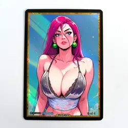 JESSIE Waifu Anime Card LIMITED 1/1 Custom TCG Holo Goddess Story ACG T13465 - Image 1