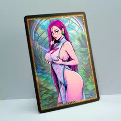 JESSIE Waifu Anime Card LIMITED 1/1 Custom TCG Holo Goddess Story ACG T13464 - Image 2