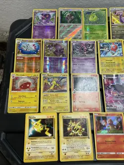 Pokemon Card ALL VTG RARE Lot 30 Cards Damaged Stamped! Pikachu Charizard WB - Image 2