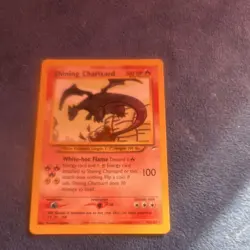Pokemon Shining Charizard Neo Destiny Secret Rare 107/105 100 HP 2002 Card - Image 1