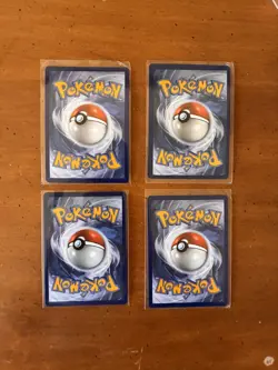 Lot of 4 Single Strike Pokemon V Cards NM - Image 2