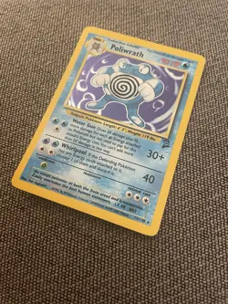 Poliwrath Base Set 2 Holo Rare Pokemon TCG Card 15/130 - Image 3