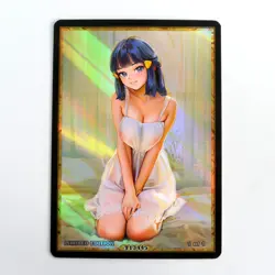 DAWN Waifu Anime Card LIMITED 1/1 Custom TCG Holo Goddess Story ACG T13445 - Image 1