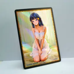 DAWN Waifu Anime Card LIMITED 1/1 Custom TCG Holo Goddess Story ACG T13445 - Image 2