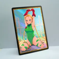 CAMMY WHITE Waifu Anime Card LIMITED 1/1 Custom TCG Holo T13440 - Image 2