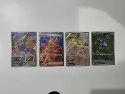 Lot Of 4 Phantasmal Flames IR Pokemon Cards - Image 1