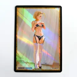 CAMMY WHITE Waifu Anime Card LIMITED 1/1 Custom TCG Holo T13439 - Image 1