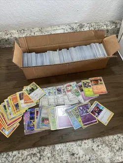 Huge Collection Bulk Lot of 1000 Pokemon Cards No Energies! Holo, Rare, Promos - Image 1