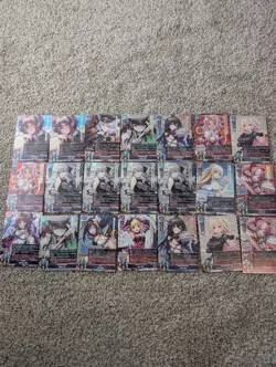 Nexton 4.0 SR Lot Of 21 Foil Cards Lycee Overture Case Fresh Yuki Kasumi x4 - Image 1