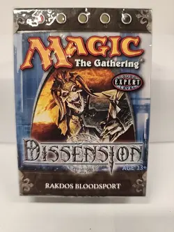 Magic The Gathering 2006 Dissension Theme Deck Rakdos Bloodsport Factory Sealed - Image 1
