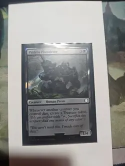 1x Pitiless Plunderer Surge Foil NM PIP 715 - Fallout Magic MTG x1 - Image 1